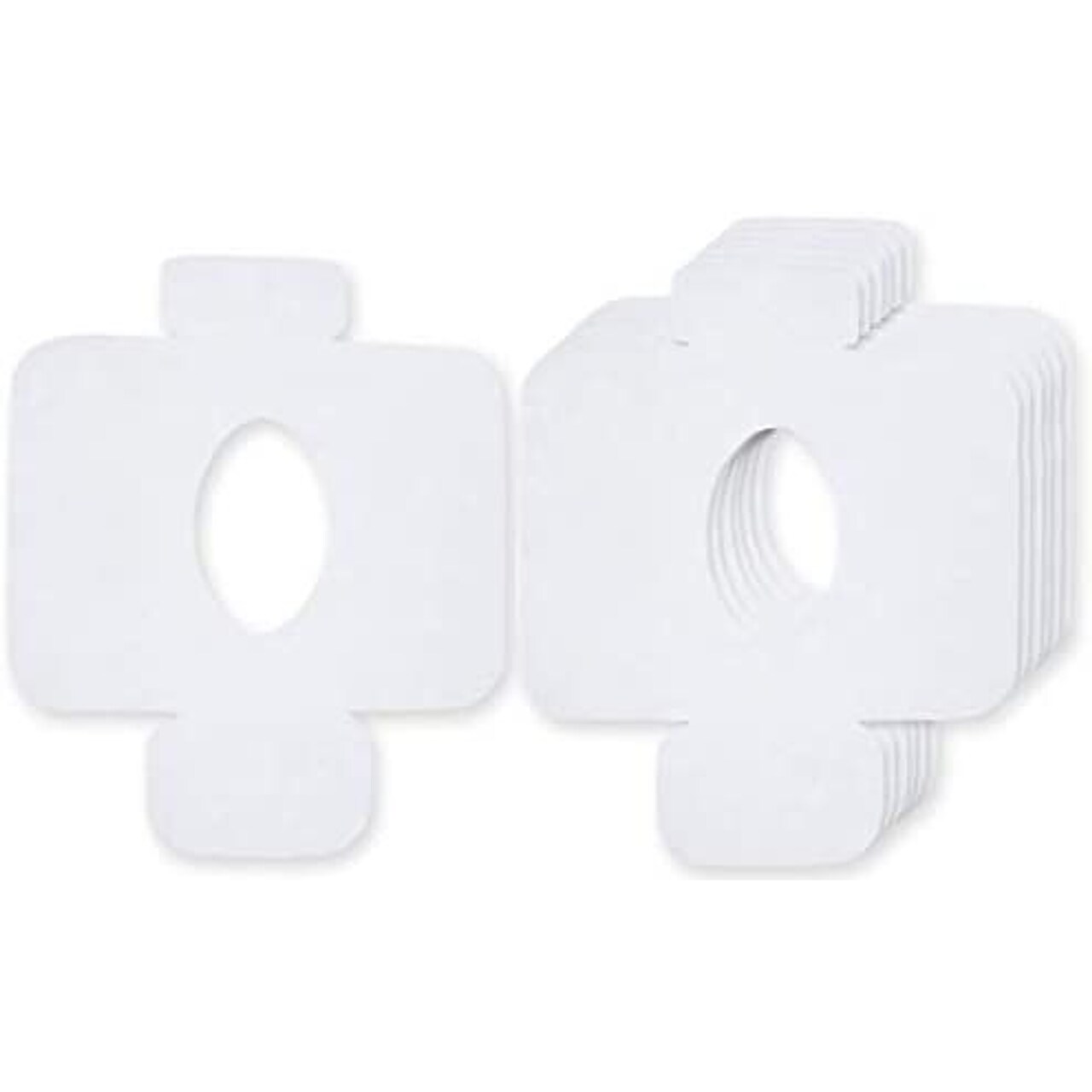 20 Pieces Disposable Travel Toddler Public Toilet Seat Covers for Kids Potty Training, individually Wrapped, Extra Large, White, 24x29"